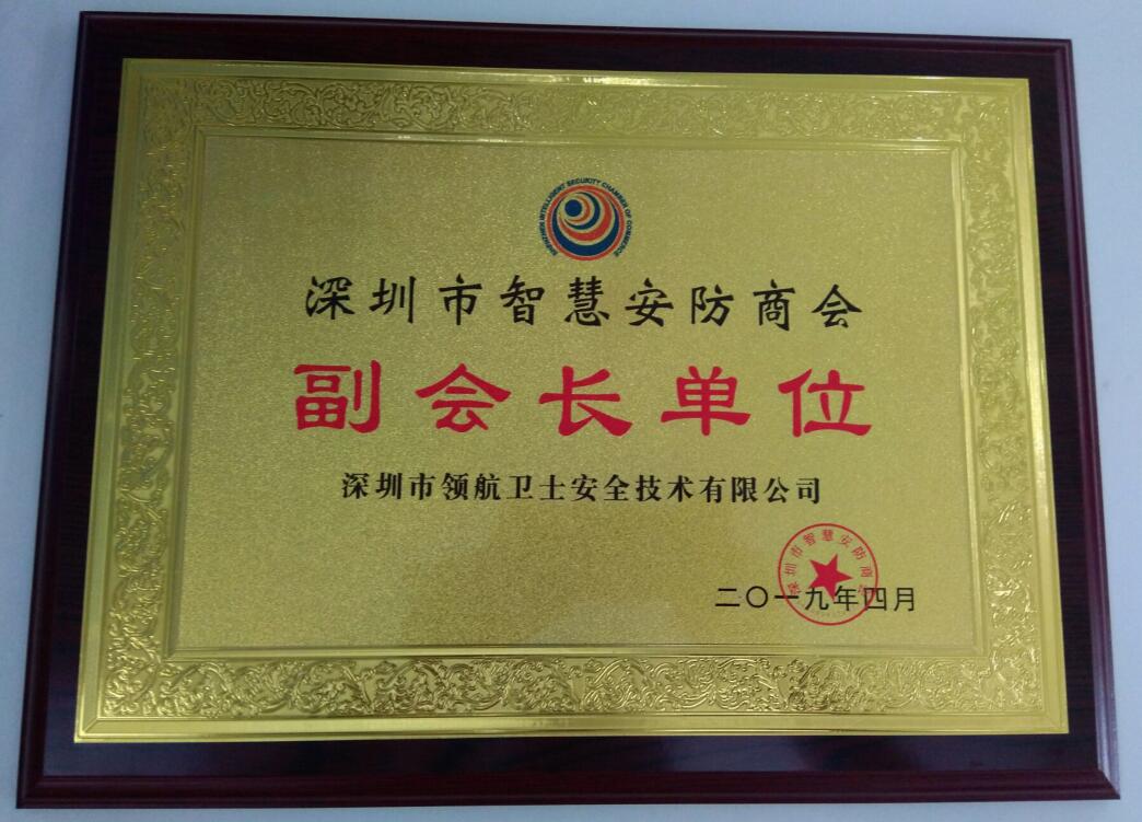 熱烈祝賀領(lǐng)航集團(tuán)成為深圳市智慧安防商會副會長單位