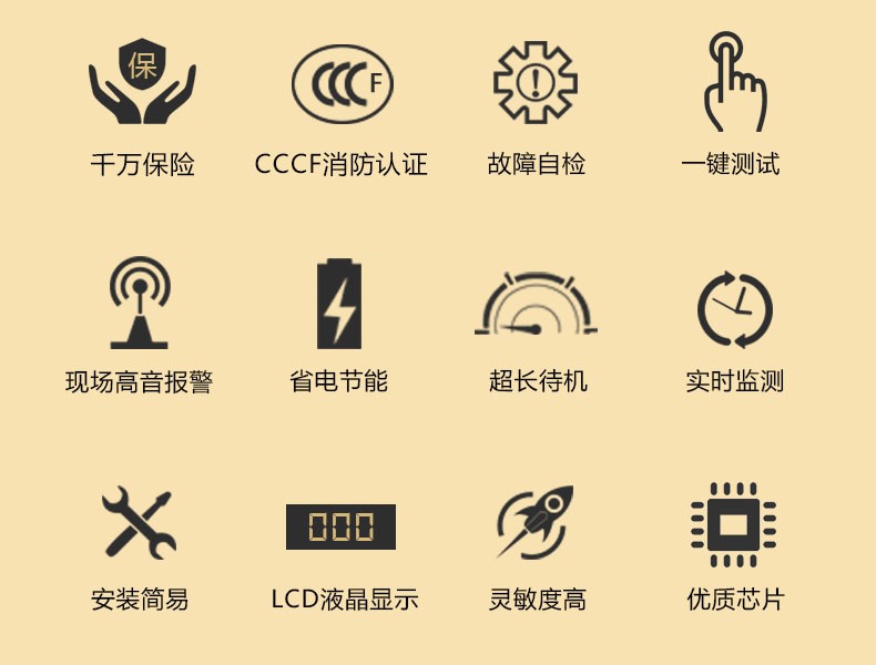 co探測(cè)報(bào)警器 一氧化碳報(bào)警器