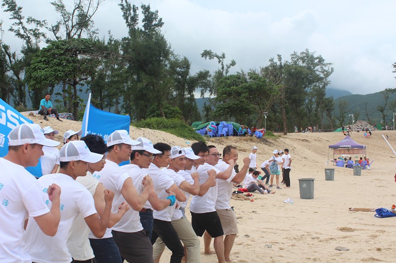 年領(lǐng)航集團(tuán)南澳西沖歡樂之旅！