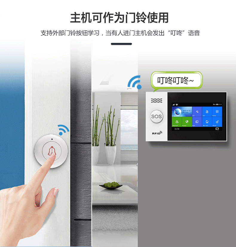 防盜報(bào)警主機(jī)七大功能分析