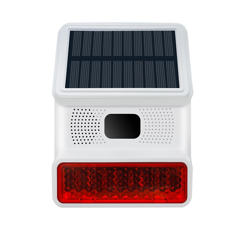 無線戶外太陽能聲光報警器